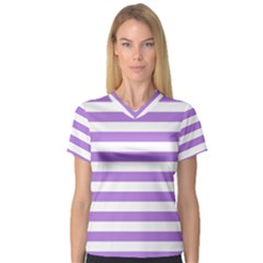 V-Neck Sport Mesh T-Shirt 