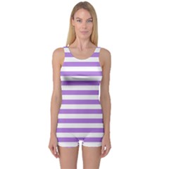 One Piece Boyleg Swimsuit 