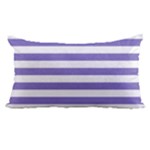 Horizontal Stripes - White and Ube Violet Samsung Galaxy Note 4 Case (White)