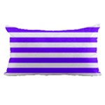 Horizontal Stripes - White and Indigo Violet Samsung Galaxy Note 4 Case (White)