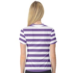 V-Neck Sport Mesh T-Shirt 