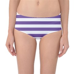 Mid-Waist Bikini Bottoms 