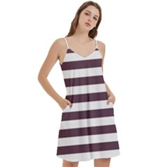 Mini Camis Dress With Pockets 