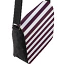 Flap Closure Messenger Bag (L) 
