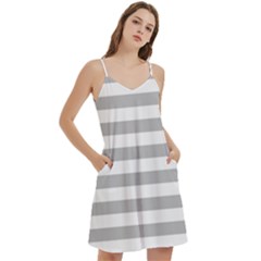 Mini Camis Dress With Pockets 
