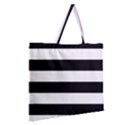 Zipper Large Tote Bag 