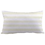 Horizontal Stripes - White and Beige Samsung Note 4 Hardshell Back Case