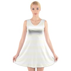 V-Neck Sleeveless Dress 
