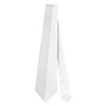 Vertical Stripes - White and Pastel Pink Necktie (One Side)
