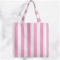 Zipper Grocery Tote Bag 