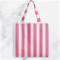 Zipper Grocery Tote Bag 