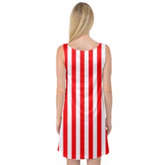 Sleeveless Satin Nightdress Back