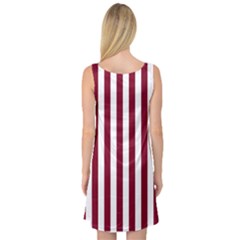 Sleeveless Satin Nightdress Back