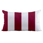 Vertical Stripes - White and Burgundy Red Samsung Galaxy Note 4 Case (White)