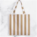 Zipper Grocery Tote Bag 