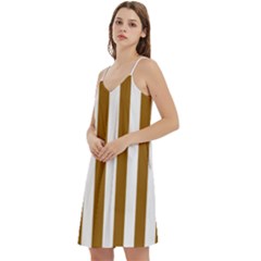 Mini Camis Dress With Pockets 
