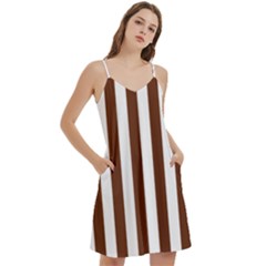 Mini Camis Dress With Pockets 