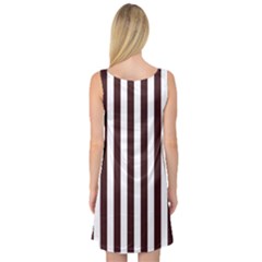 Sleeveless Satin Nightdress Back