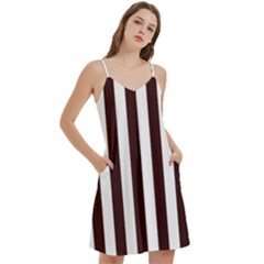 Mini Camis Dress With Pockets 