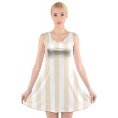 V-Neck Sleeveless Dress 