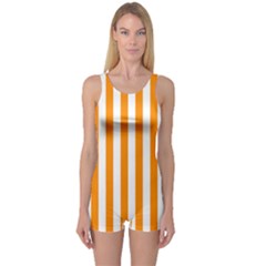 One Piece Boyleg Swimsuit 