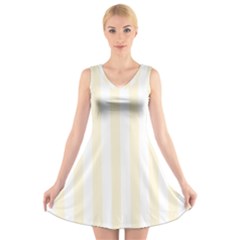 V-Neck Sleeveless Dress 