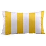 Vertical Stripes - White and Banana Yellow Samsung Note 4 Hardshell Back Case