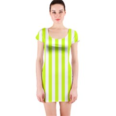 Short Sleeve Bodycon Dress Front