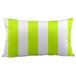 Vertical Stripes - White and Fluorescent Yellow Samsung Note 4 Hardshell Back Case