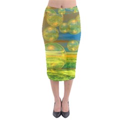 Midi Pencil Skirt 