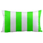Vertical Stripes - White and Neon Green Samsung Note 4 Hardshell Back Case