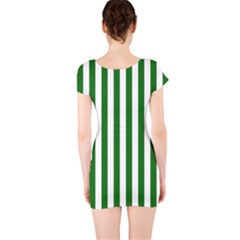 Short Sleeve Bodycon Dress Back