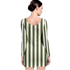 Long Sleeve Velvet Bodycon Dress 