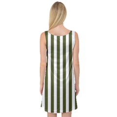 Sleeveless Satin Nightdress Back