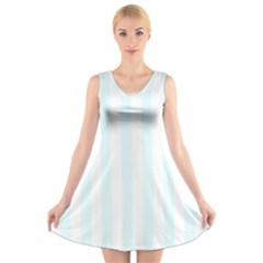 V-Neck Sleeveless Dress 