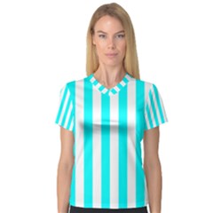 V-Neck Sport Mesh T-Shirt 