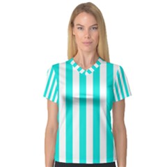 V-Neck Sport Mesh T-Shirt 