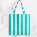 Zipper Grocery Tote Bag 