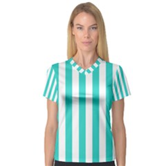 V-Neck Sport Mesh T-Shirt 