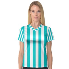 V-Neck Sport Mesh T-Shirt 