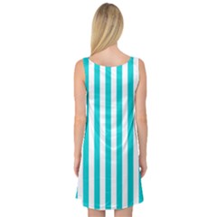 Sleeveless Satin Nightdress Back