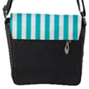 Flap Closure Messenger Bag (S) 