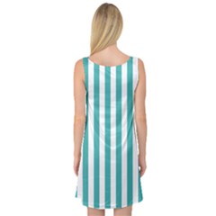 Sleeveless Satin Nightdress Back