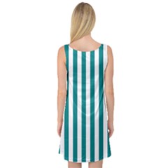 Sleeveless Satin Nightdress Back