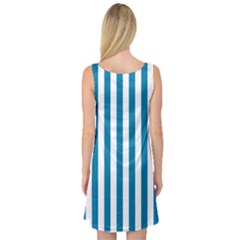 Sleeveless Satin Nightdress Back