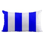 Vertical Stripes - White and Blue Samsung Galaxy Note 4 Case (White)