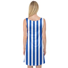 Sleeveless Satin Nightdress Back