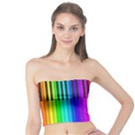 Rainbow Piano Keyboard  Tube Top