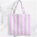 Zipper Grocery Tote Bag 