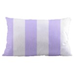 Vertical Stripes - White and Pale Lavender Violet Samsung Galaxy Note 4 Case (Black)